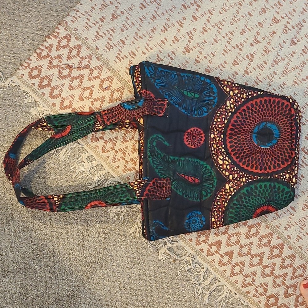 Multi-Colored Tote - Picture 2 of 4